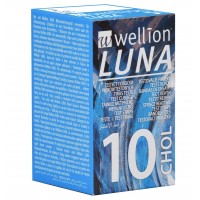 10 tiras colesterol Wlellion Luna